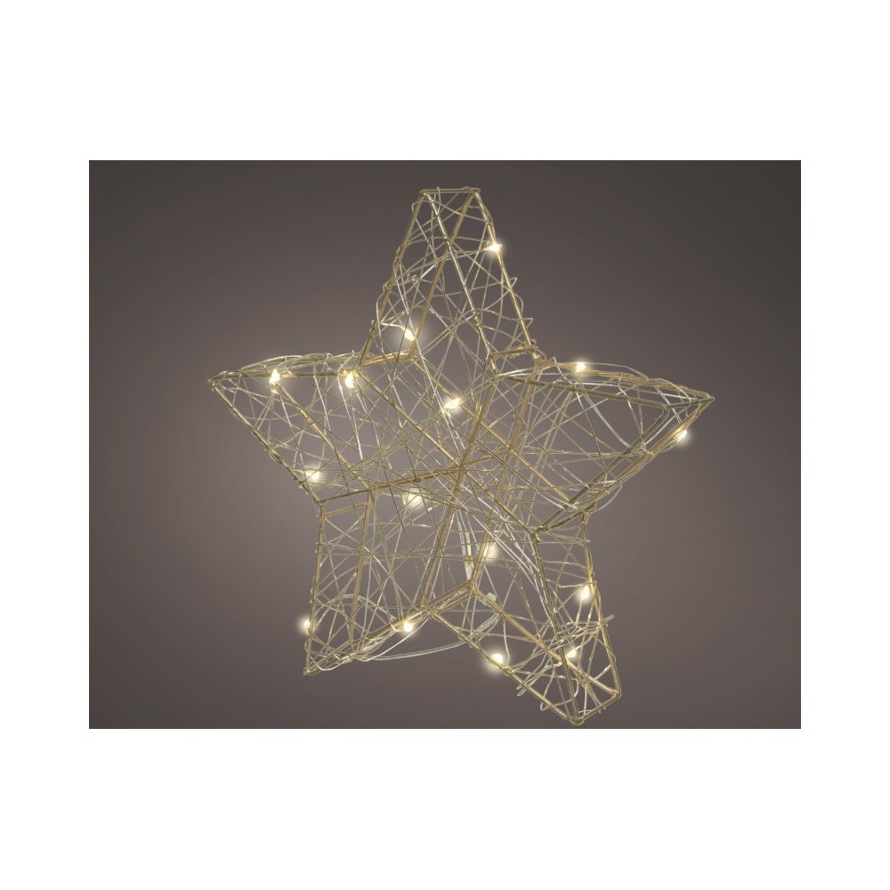STELA FILO ORO 30 LED D.30 L.5